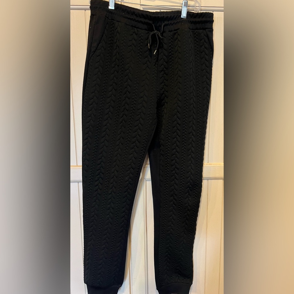 Connection 18 Black Jogger Track Pants